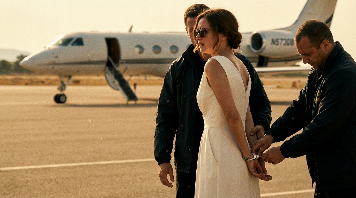 Scène d'arrestation